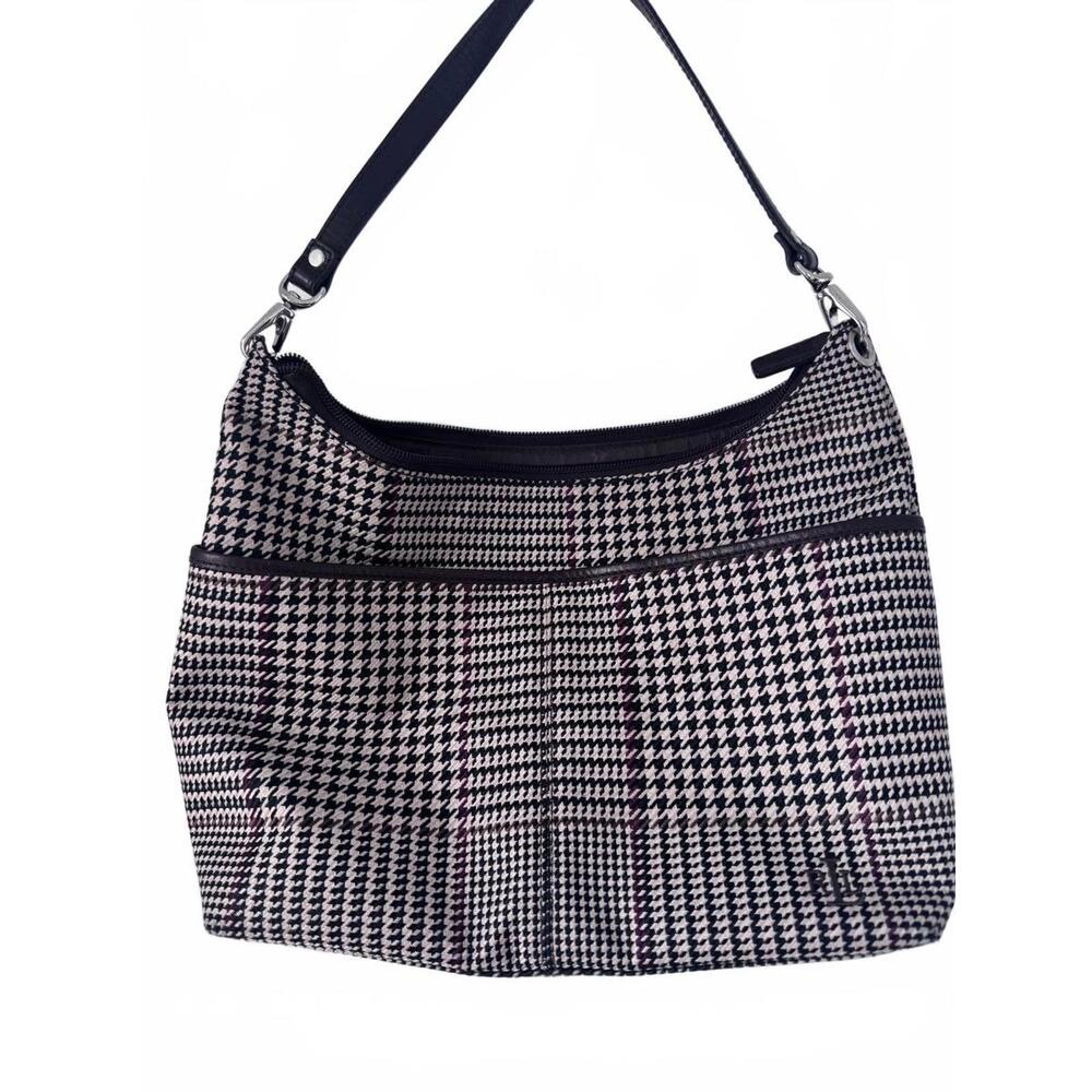 Vintage Lauren Ralph Lauren Houndstooth Shoulder Bag